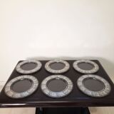 10 Dishes Barbara Ovens for Egyptian, HWC Collection (Handle With Care) by Sottsass Associati for Ro