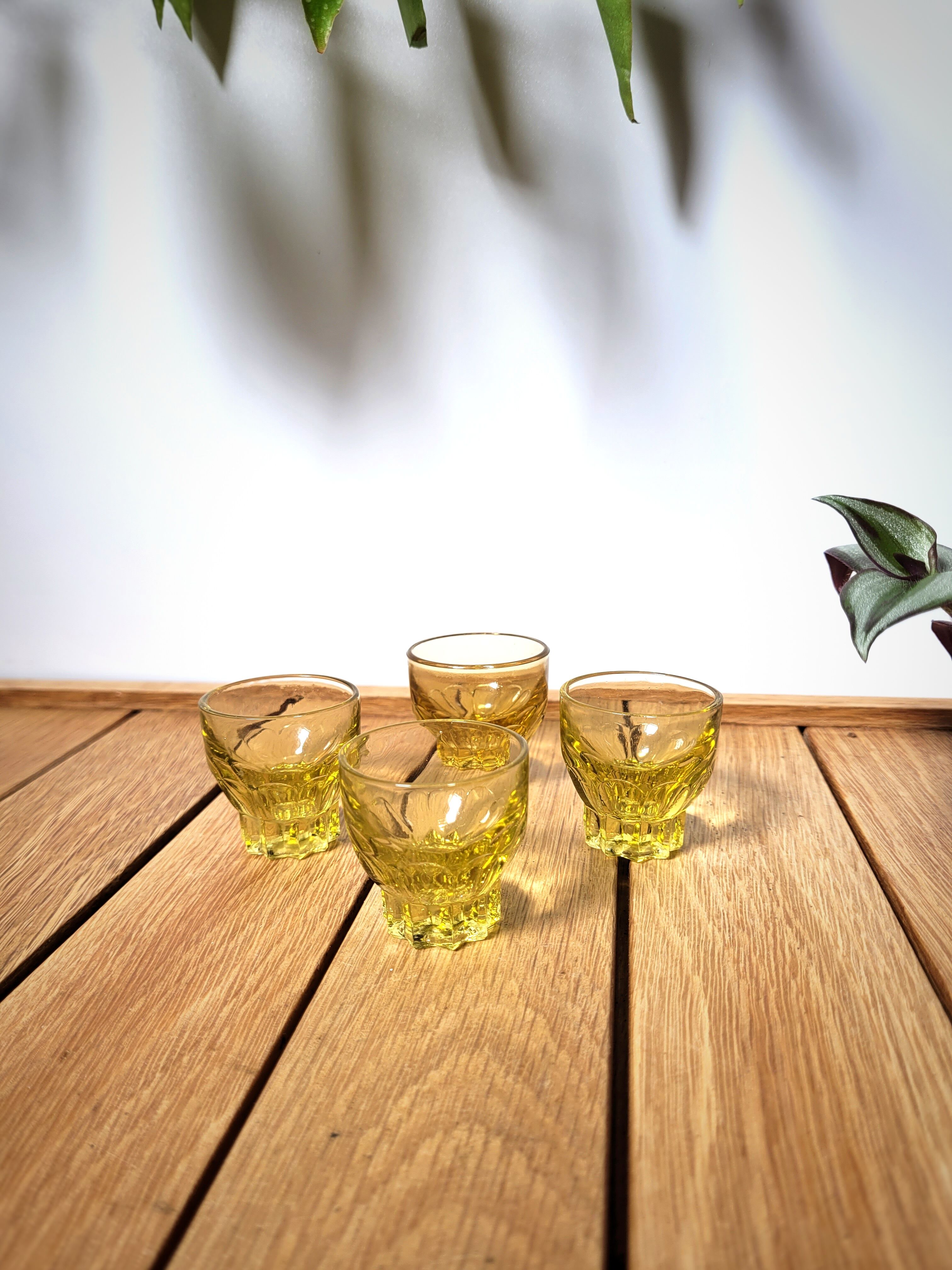 Set glasses shooter 1960