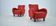 Art Deco armchairs H-283 by Jindřich Halabala, 1949s