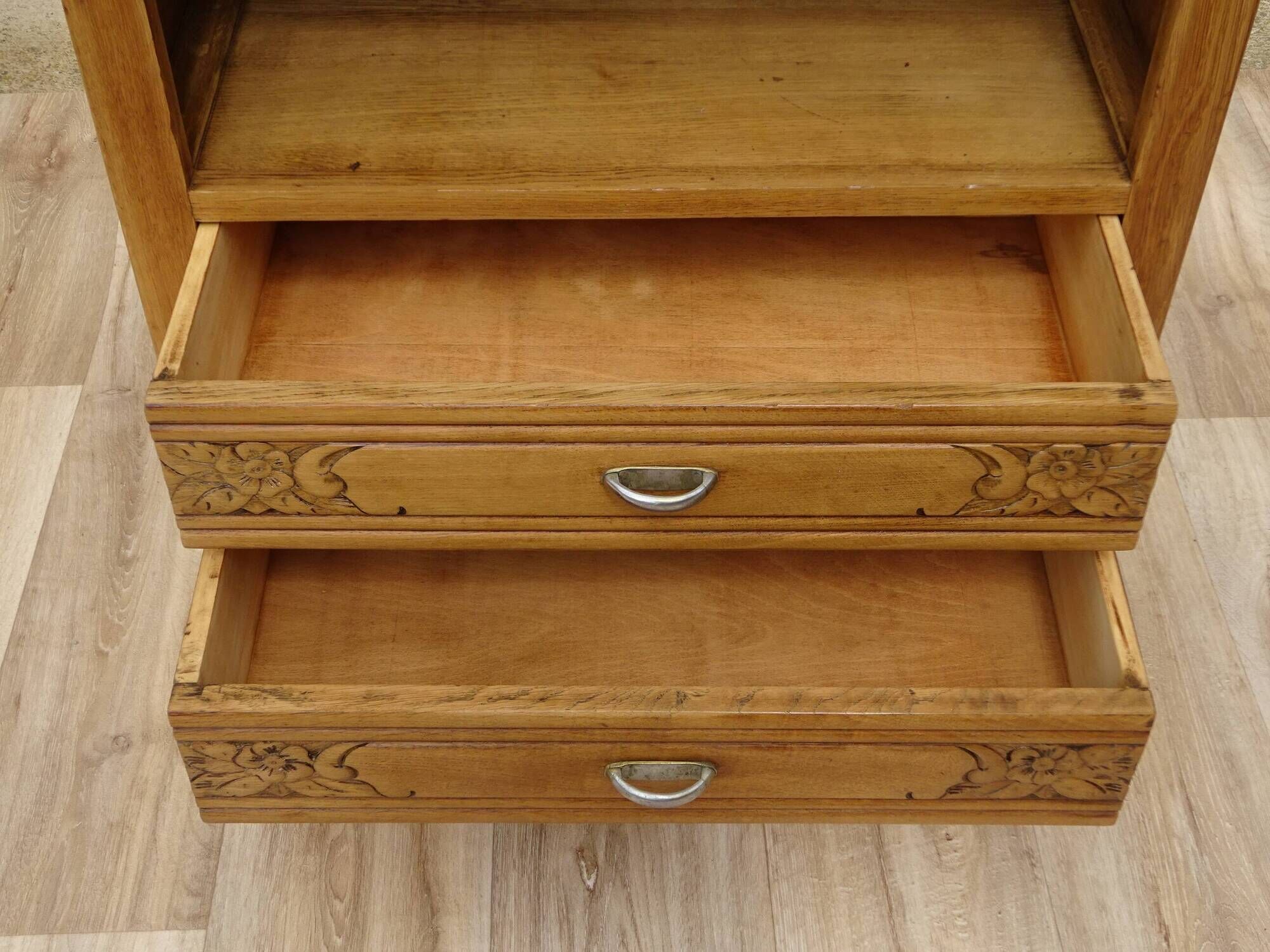 Small Art Deco piece of furniture, marble top.