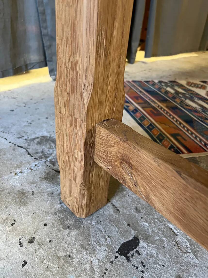 Restored antique farmhouse table