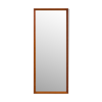 Scandinavian teak mirror  by JC Møbler Hedehusene, Denmark, 1960s