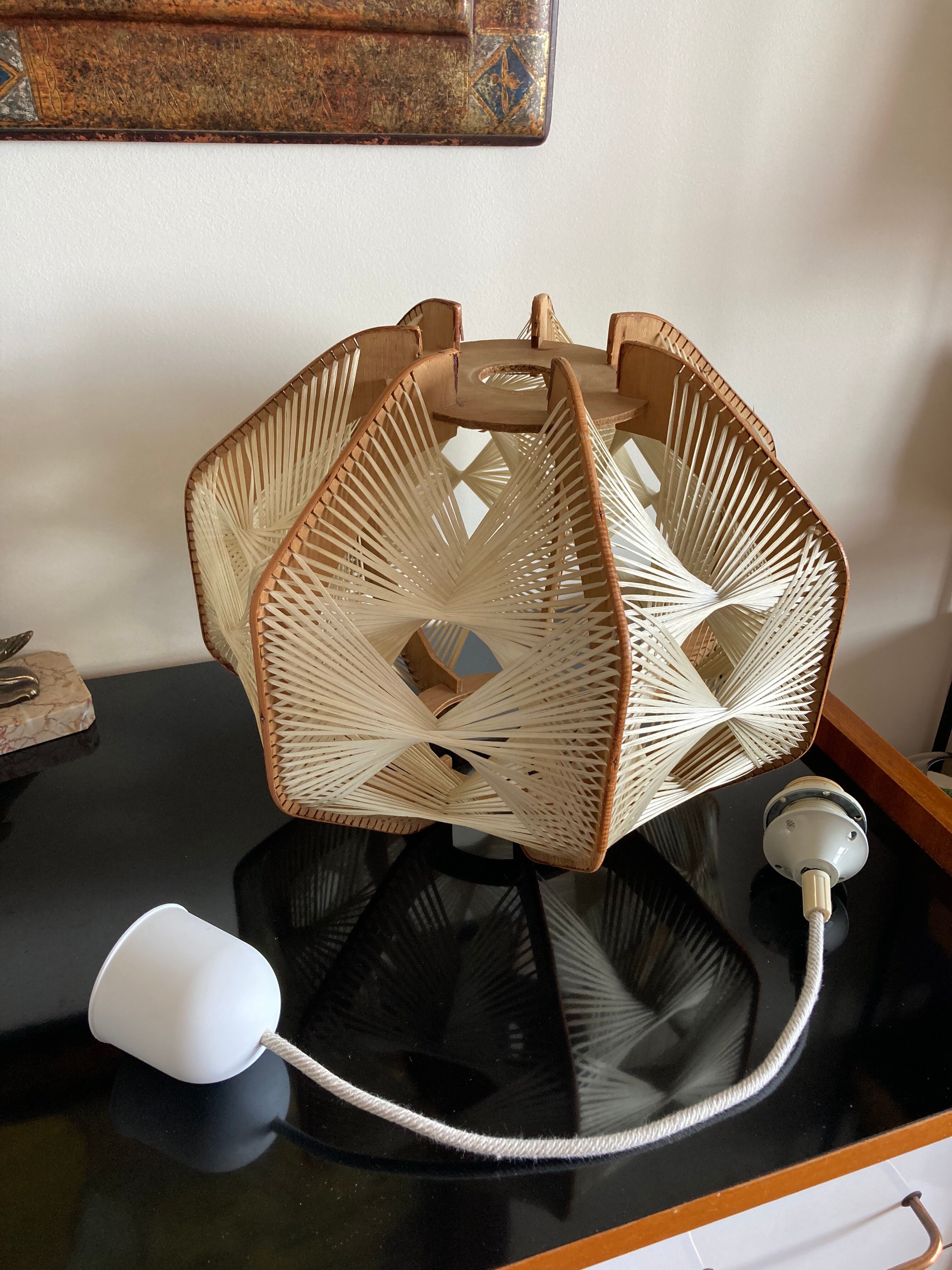 Vintage luminaire suspension