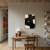 Original minimalist and abstract painting, B14