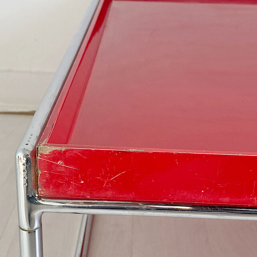 Coffee table "trays square" by Kartell by Piero Lissoni 2003