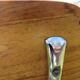 Chaises en formica effet bois 70s