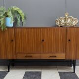 wood sideboard 1970s