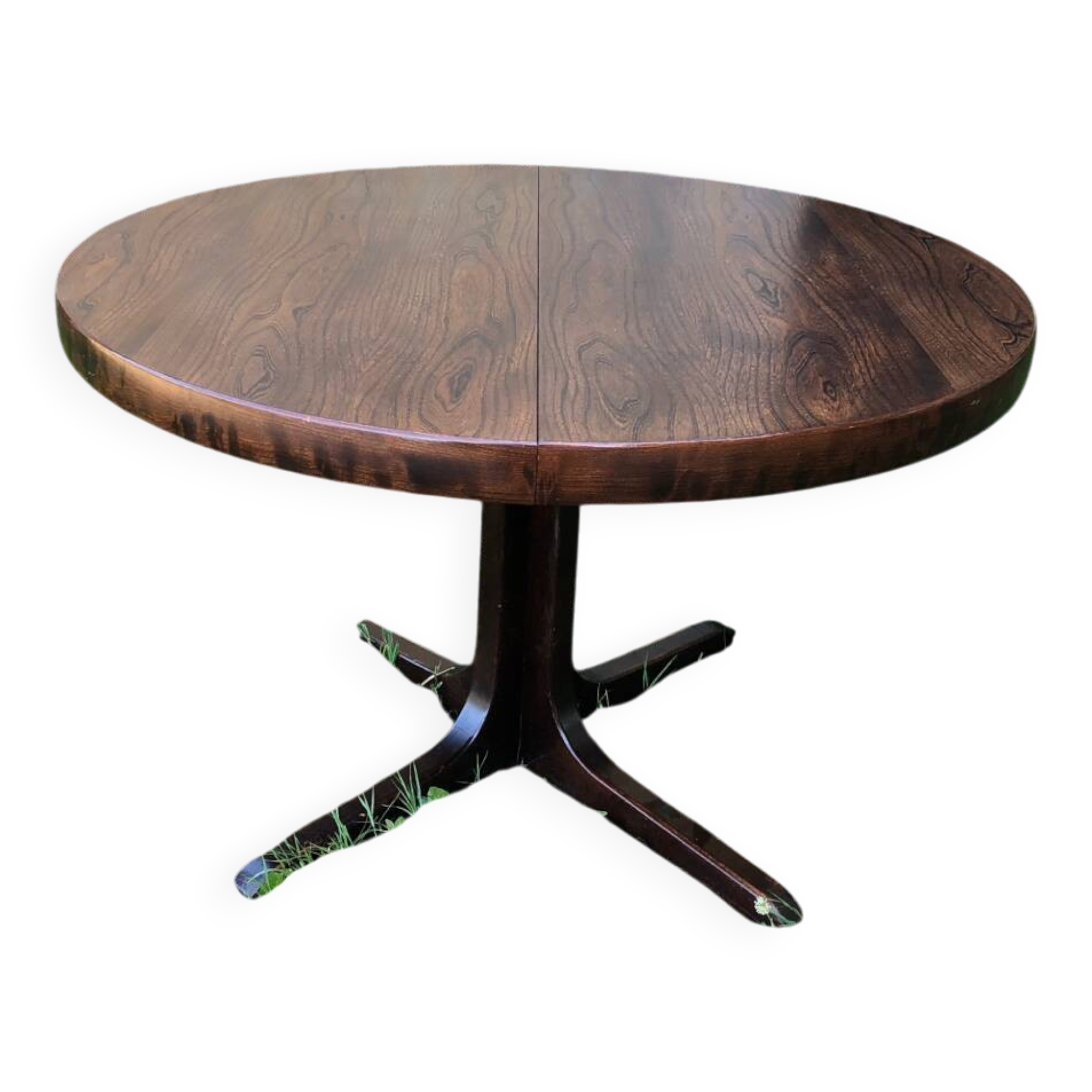 Baumann round extendable table