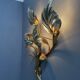Hans Kögl large wall lamp Hollywood regency style 1970s