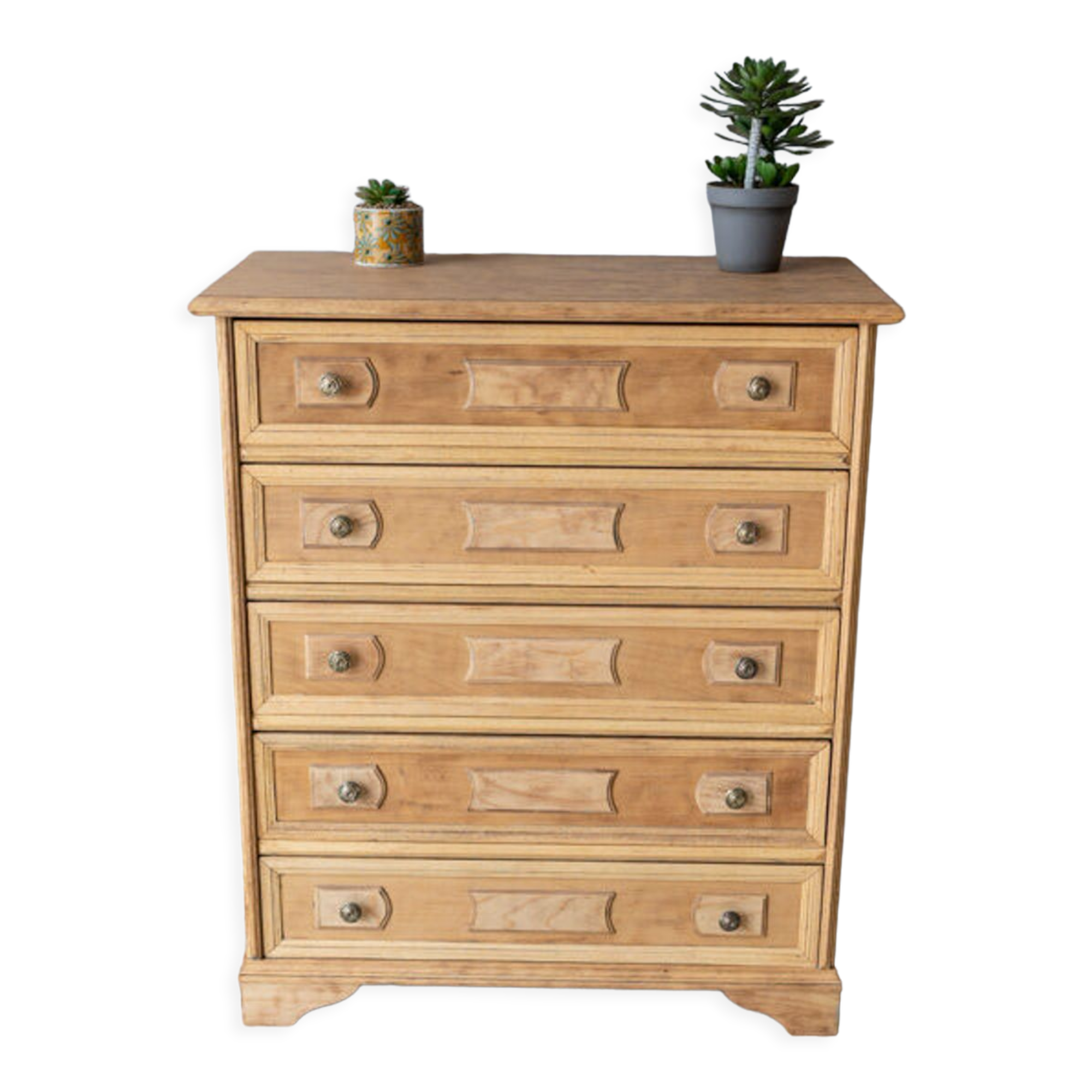 Old chest of drawers solid wood