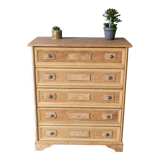 Old chest of drawers solid wood