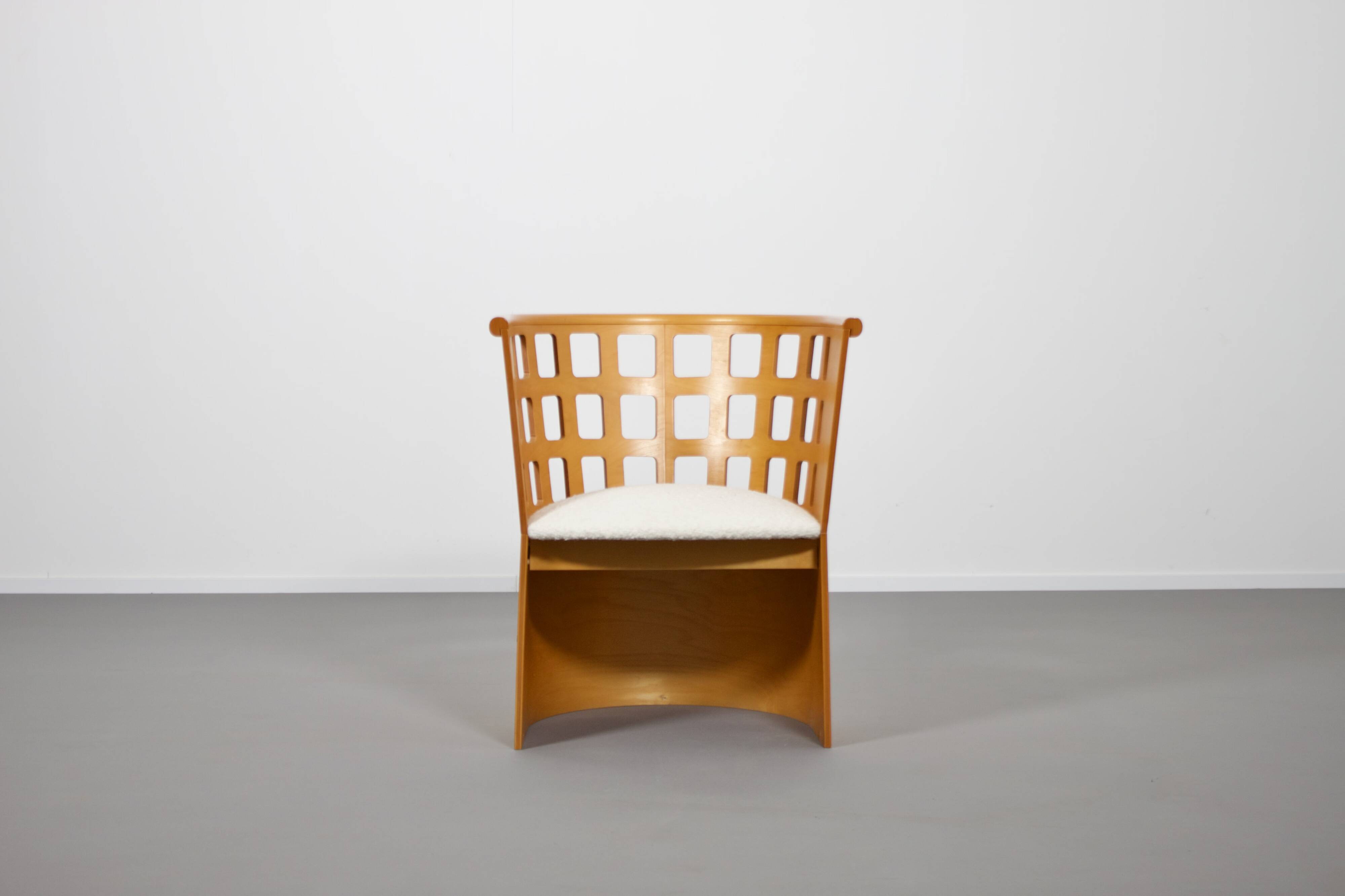 Rare Eero Aarnio Birch Armchair for Asko, Finland