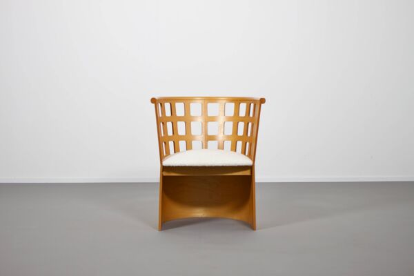 Rare fauteuil Eero Aarnio en bouleau pour Asko, Finlande