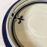 Large porcelain dish, Siena model, by Bjorn Wiinblad for Rosenthal, Germany