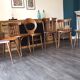 Série de 6 chaises bistrot Baumann dépareillées