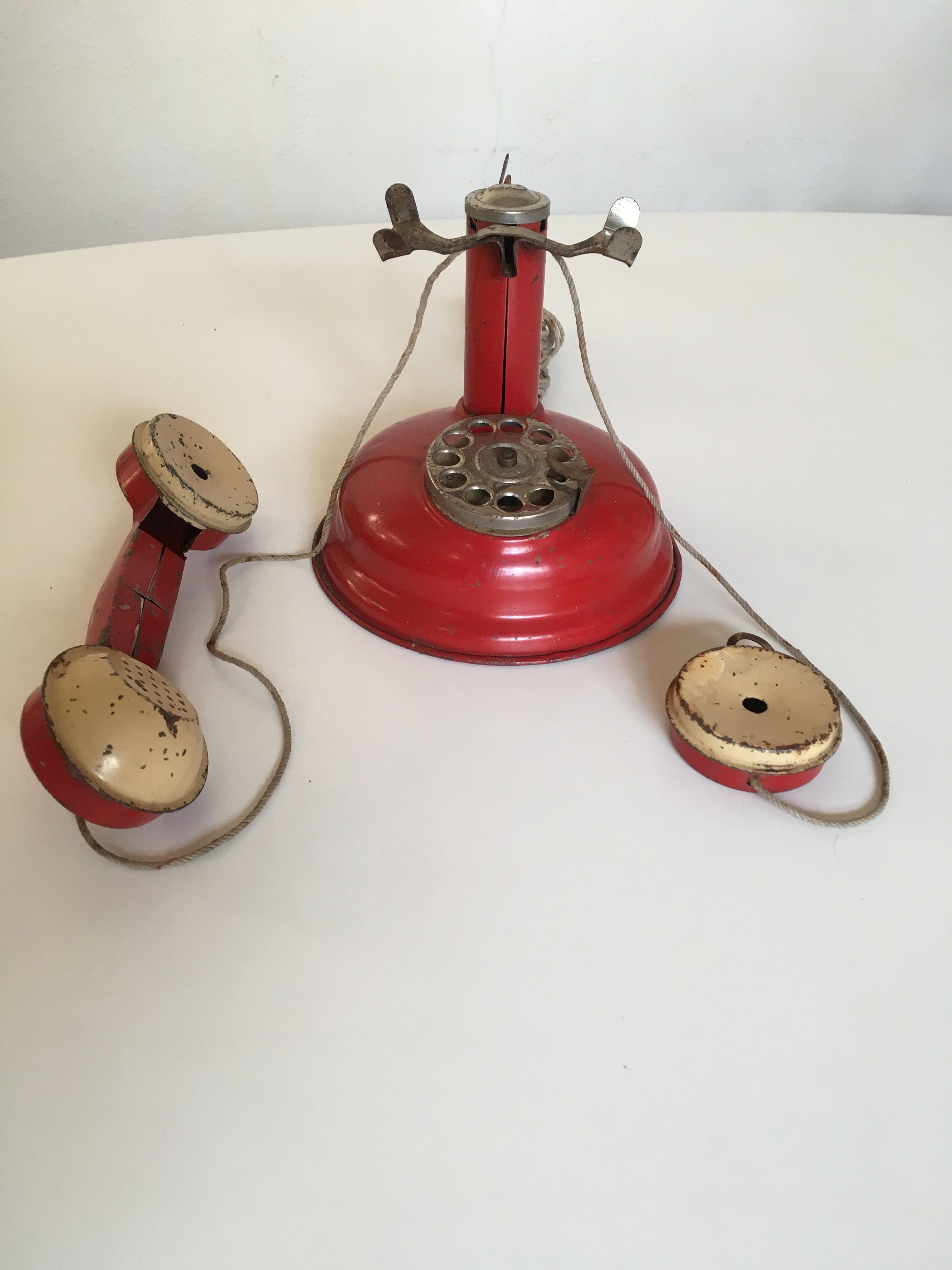 50s metal JEP phone
