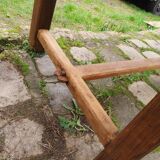 Antique oak farmhouse table