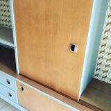 Buffet-bibliothèque scandinave
