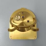 1980s Cartier Romane Alarm Clock Pendulette. Made in Swiss