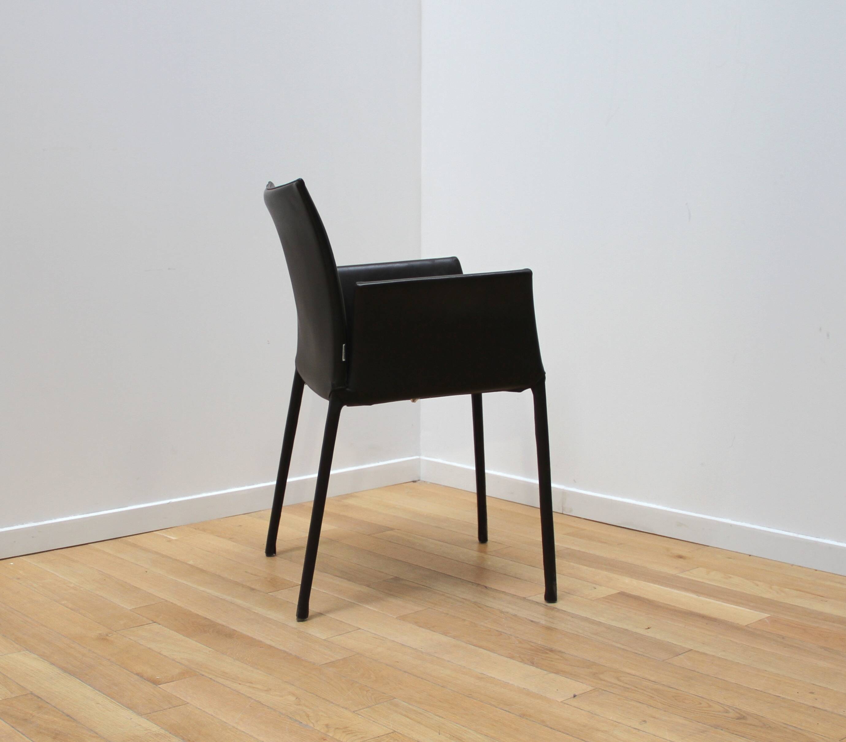 Set of 4 Léa chairs, Zanotta