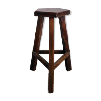 Tabouret haut brutaliste