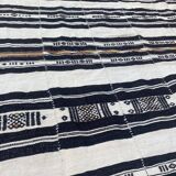 Tapis kilim tissage ancien de mali fait main 134x254 cm