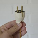 Lampe de bureau antique Art Nouveau lampe de table lampe de chevet en laiton Autriche années 1920