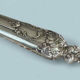 Ménagère 24 couteaux et couverts de service argent Minerve chérubin