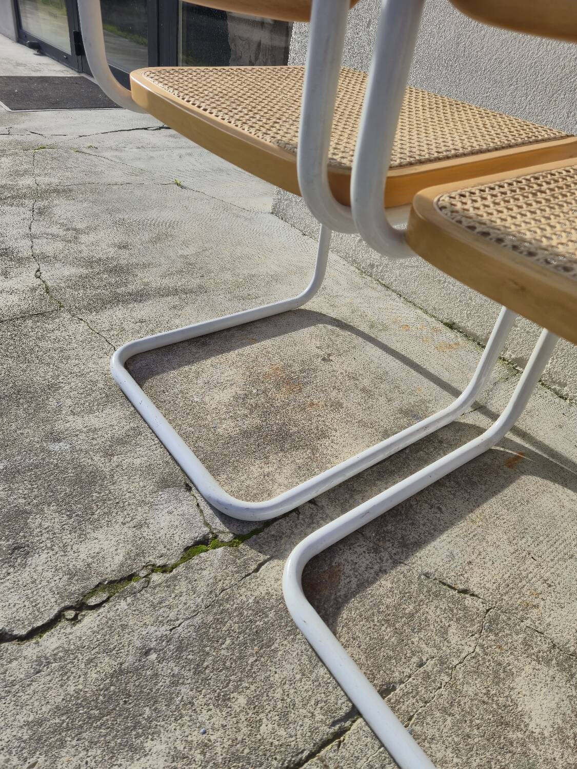 Paire de chaises Marcel Breuer modèle B32 vintage