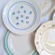 Henriot flat plates, Céranord, Sarreguemines Digoin