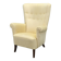 1950s Danish High Back Wing Lounge Chair Newly Reupholstered