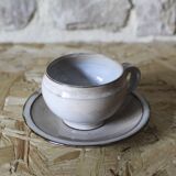 Set of 10 espresso cups and saucers Chantal and Thierry Robert