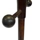 Vintage Wooden Sputnik Design Freestanding Coat Rack, 1970s, Brown