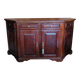 Antique low chamfered sideboard.