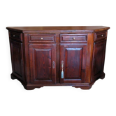 Buffet ancien à bords chanfreinés.