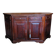 Antique low chamfered sideboard.