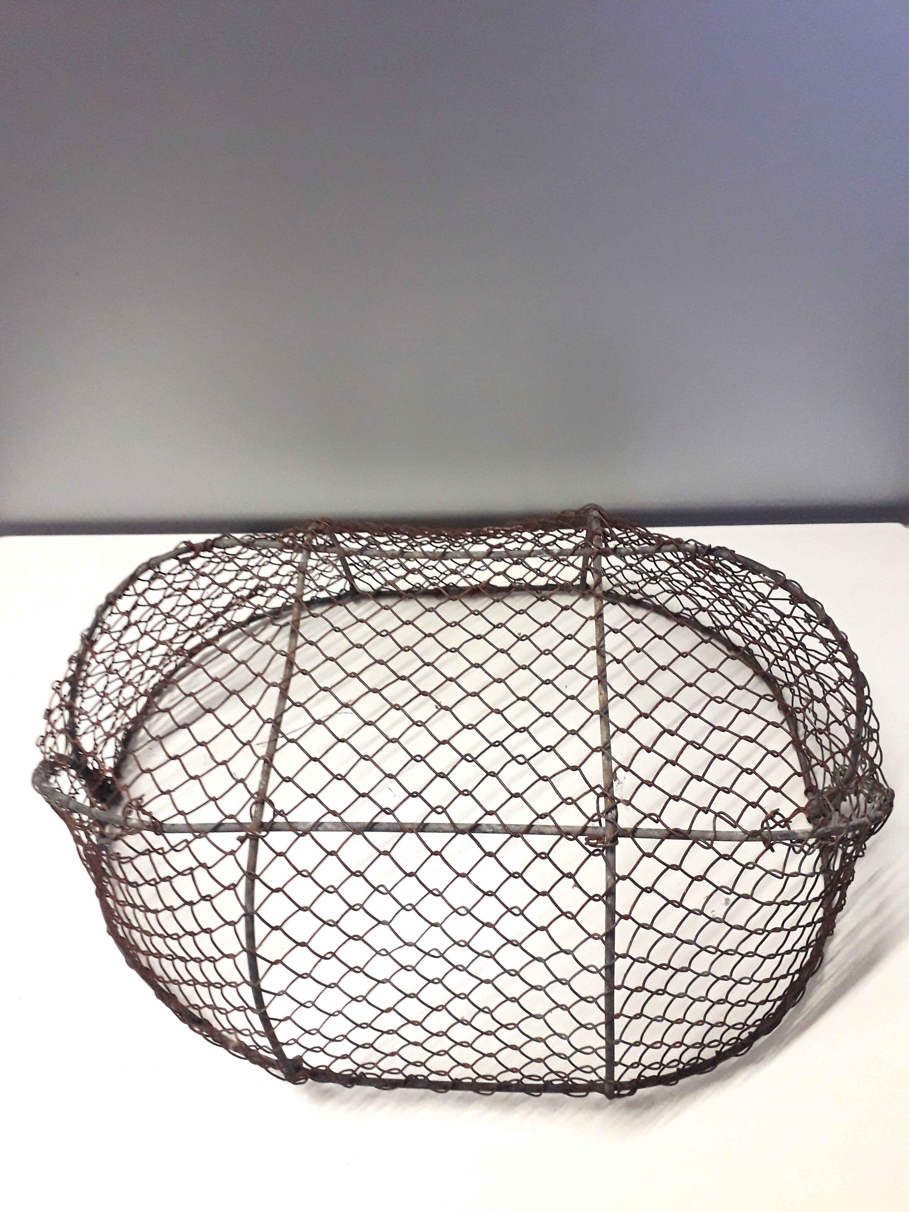 Old crab basket -Fishing basket -Marine decoration