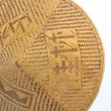 Vintage Chinese hat, bohemian wall decoration