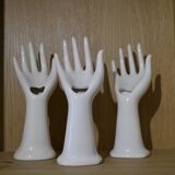 Set of three soliflore hands