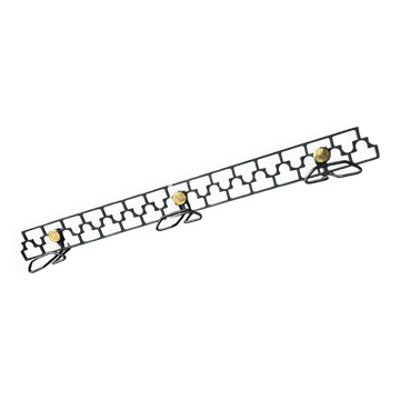 Vintage metal coat rack