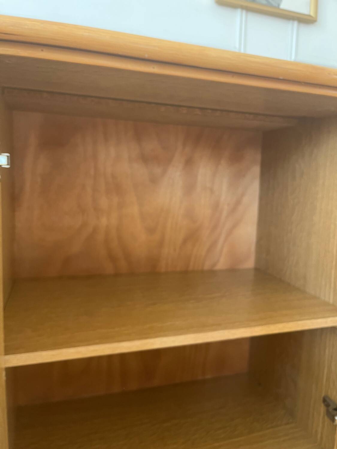 Vintage bamboo and rattan sideboard