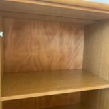 Vintage bamboo and rattan sideboard