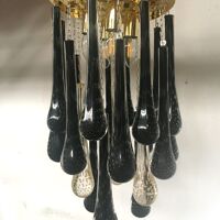 Murano glass flush mount