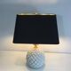 Designer pineapple lamp in porcelain
