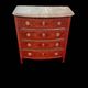 Louis XV style marquetry commode