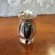 Silver-plated metal milk jug