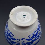 Bowl with earthenware parrots from Badonviller - circa 1940