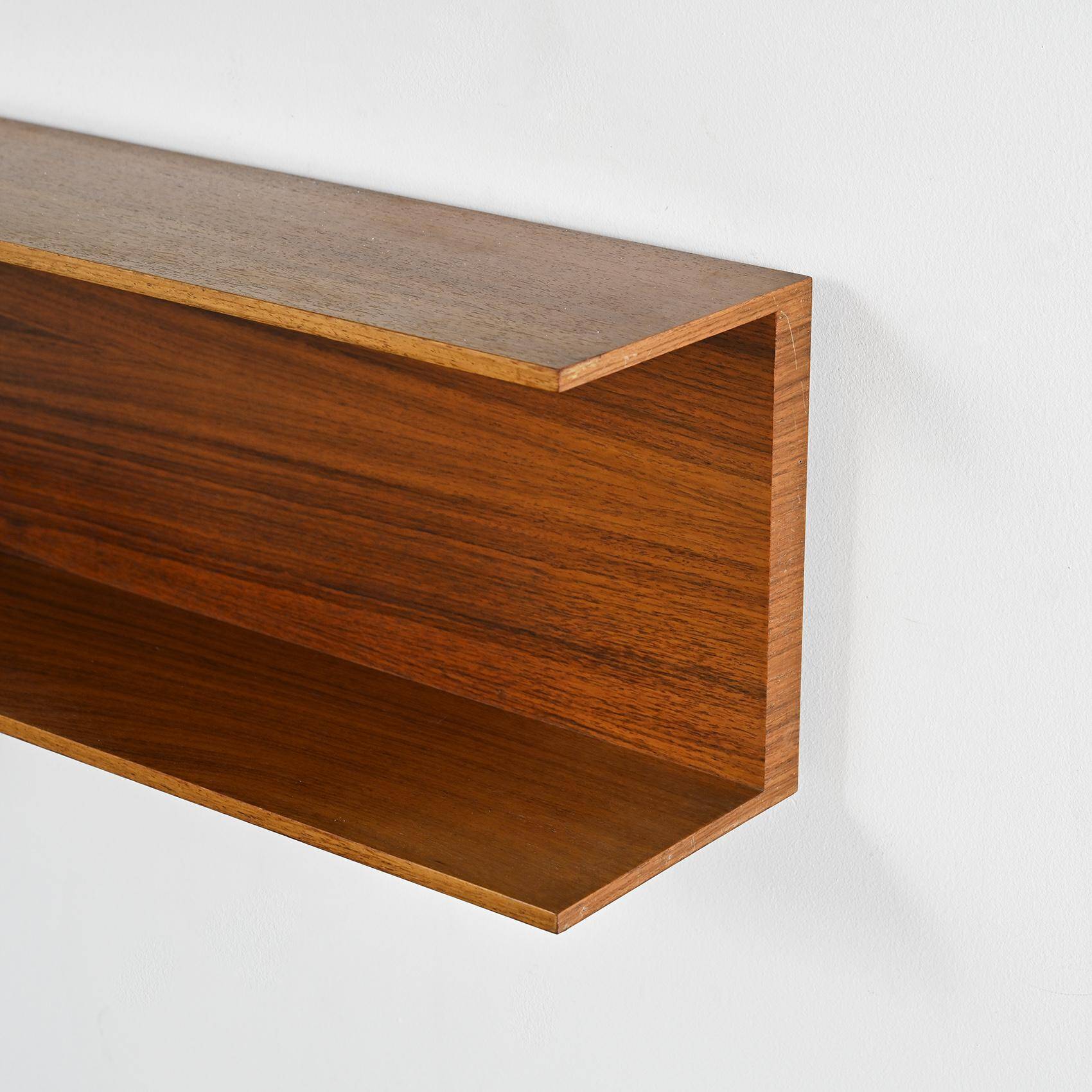 Rosewood wall bookcases by Walter Wirtz, 1960s