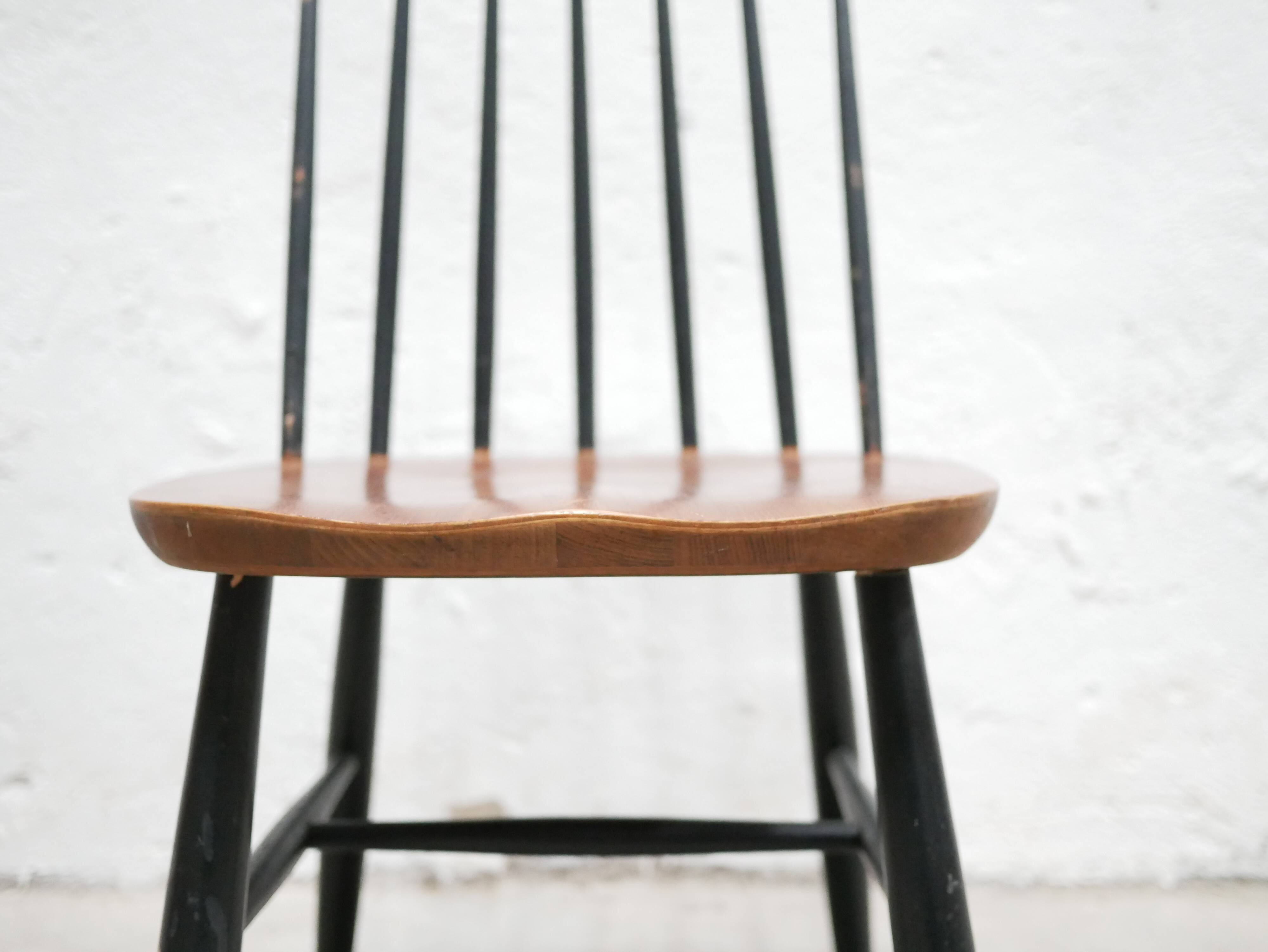 Chaise vintage en bois éditée par Stol Kamnik