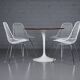 Rosewood tulip dining table by Eero Saarinen for Knoll Int.